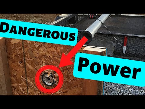 Shooting the Vacuum Cannon - TOO MUCH POWER