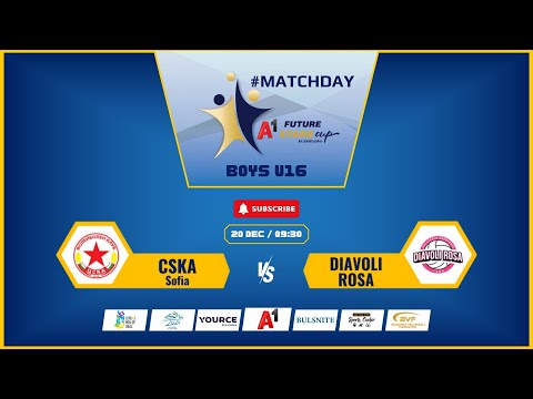 CSKA-Diavoli Rosa , A1 Future Stars Cup Boys U16, 20.12.2024, 9:00 AM, Court 2