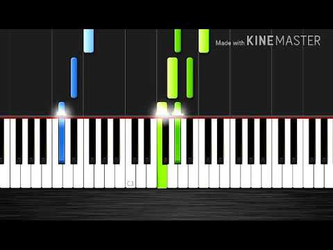 Chainsmokers ft. Halsey Closer Piano mit Lied