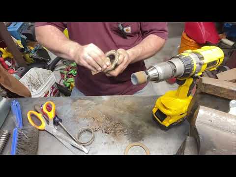 Honda Big Red - One Scrap Gas Cap - Taking Apart the Original Cap