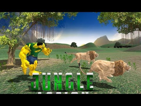 Monster Battle Jungle Survival Escape | Monster Hero Vs Tiger Vs Lion - Android GamePlay