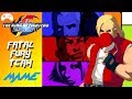 KOF 2001 Arcade Fatal Fury Team