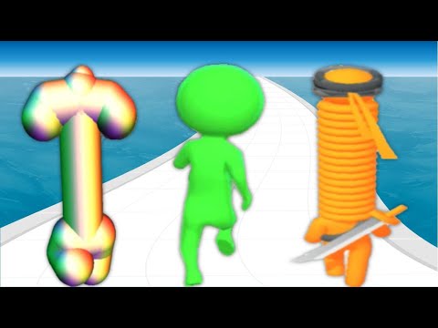 TALL MAN RUN vs SIZE UP vs LONG NECK RUN - Triple Game