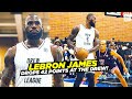 LeBron James Shuts Down TRASH TALKER At The Drew League Drops 42 Points 16 Rebounds