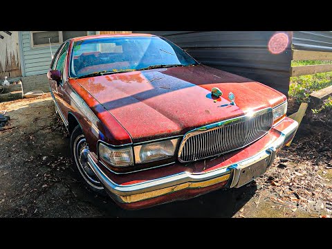 Remember what the 90's were like?   Saving this FORGOTTEN  Buick Roadmaster Survivor Car