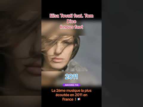 Elisa Tovati feat  Tom Dice - Il nous faut