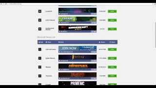 How to make your server go on minecraftservers.org