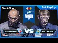 Semi Final Semih SAYGINER Vs Torbjorn BLOMDAHL Sharm El Sheikh World Cup 3 Cushion 2021