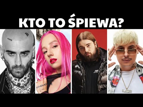 Odgadnij KTO TO ŚPIEWA? #1 (Polski Rap)