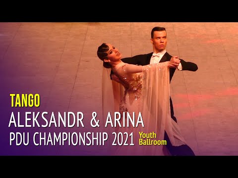 Tango = Aleksandr Komarov & Arina Nikolaeva = 2021 RDU Championship Youth Ballroom