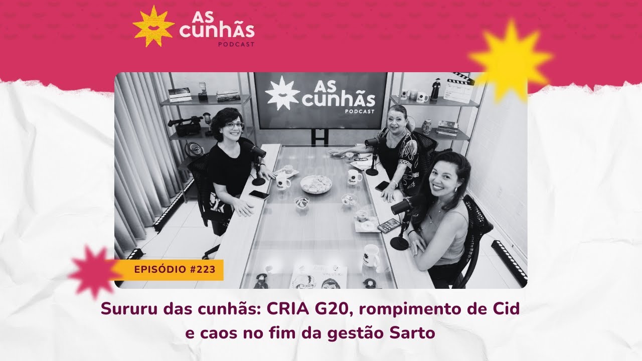 Episódio 223 - Sururu das Cunhãs: CRIA G20, rompimento de Cid e caos no fim da gestão Sarto