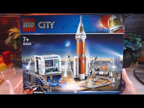 Pure build: LEGO City Deep Space Rocket and Launch Control 60228 in real time ASMR