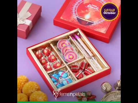 Chocolate Cracker Box by Ferns N Petals | Edible Cracker Chocolates | Diwali Gift