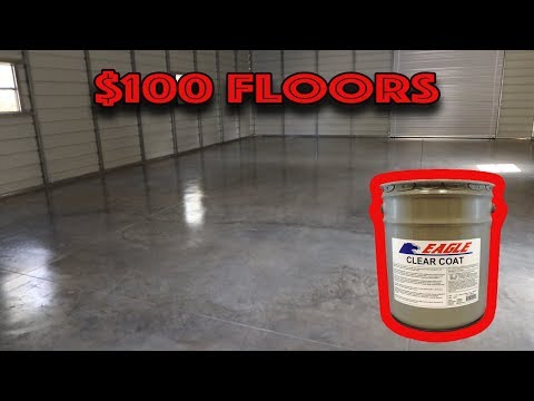 YouTube video about Transform Your Garage Floor with A Smooth and Shiny Finish