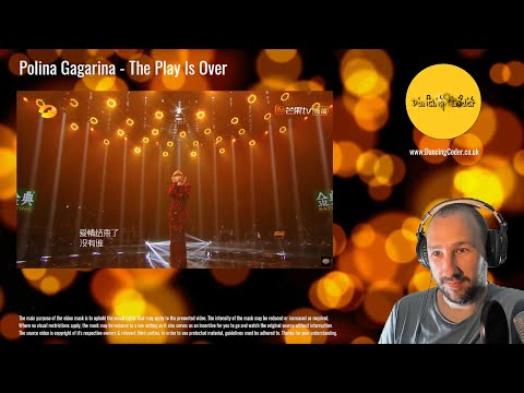 Polina Gagarina Полина Гагарина - The Play Is Over Спектакль окончен | Reaction