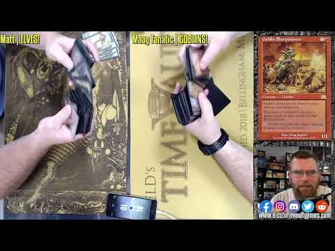 ELVES! vs Goblins | Premodern Magic: The Gathering w/Commentary | Fast Effect | ELD's MTG