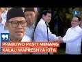 Percaya Diri Ala Cak Imin Prabowo Pasti Menang Kalau Kita Wapresnya