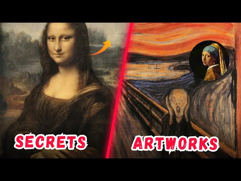 Top 15 Hidden Secrets Behind the World’s Most Famous Artworks!