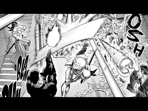 Atomic Samurai's Disciples vs Evil Natural Water | One-Punch Man