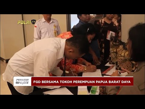 PRESISI UPDATE : FGD BERSAMA TOKOH PEREMPUAN PAPUA BARAT DAYA 11/08/2024 16.00