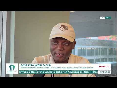 Ghana’s World Cup Push: Sports Minister Speaks on Queiroz’s Future Plans | Ghana News