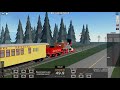 ROBLOX Rails Unlimited NEW Passenger Train With A Very Old Steam Locomotive
