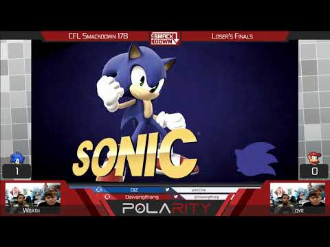 CFL Smackdown 178 WiiU - Wrath (Sonic) vs Dyr (Diddy Kong) - Losers Finals