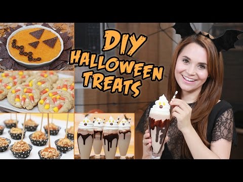 ハロウィンのお菓子をDIY! (DIY HALLOWEEN TREATS!)