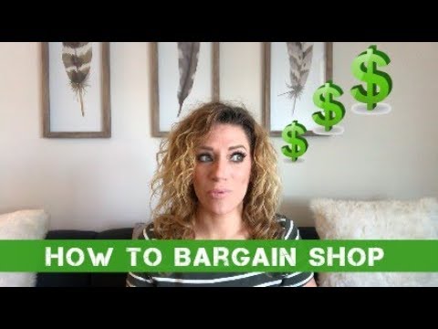 How To Bargain Shop
