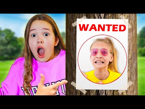 Amelia is wanted by the Police??? Funny adventure with Avelina