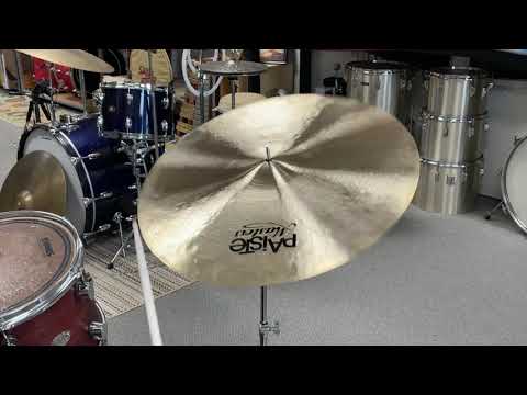 Paiste Masters Series 22" Thin Ride Cymbal 2124g