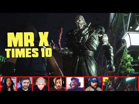 Gamers Reactions To Their First Encounter With The Tyrant NEMESIS In The Resident Evil 3 Remake Demo