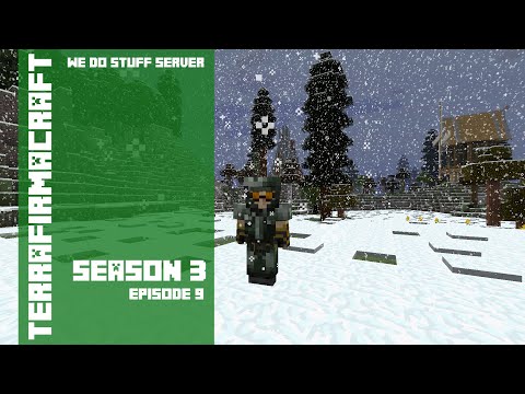 WDS Terrafirmacraft Build78 S03E10 - Snowy Day