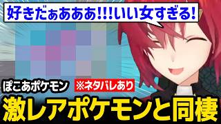 【ぽこ あ ポケモン】※ネタバレあり 激レアポケモンに出会いメロつきが止まらないアンジュ【にじさんじ】