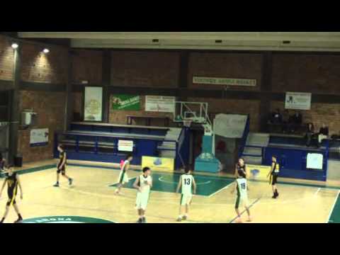 Under 17 ECC 2014/2015 sesta giornata Arona Basket vs Crocetta torino 55 a 51