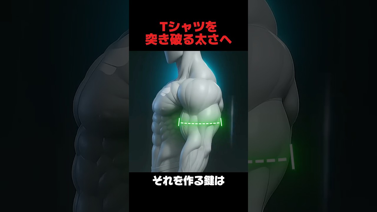 腕の厚みを最速で手に入れる、唯一無二の鉄則 #筋トレ#腕筋トレ