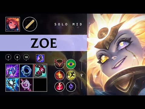 Zoe Mid vs Seraphine - BR Grandmaster Patch 26.01