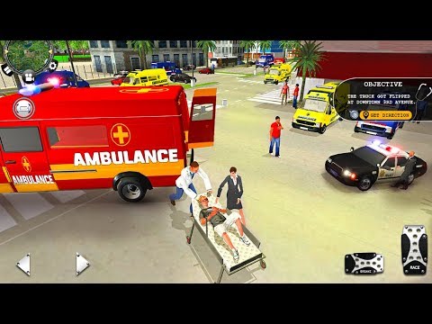 Ambulance Rescue Driver Simulator 2018 - Emergency Rescue Driver - Android Gameplay FHD 8697
