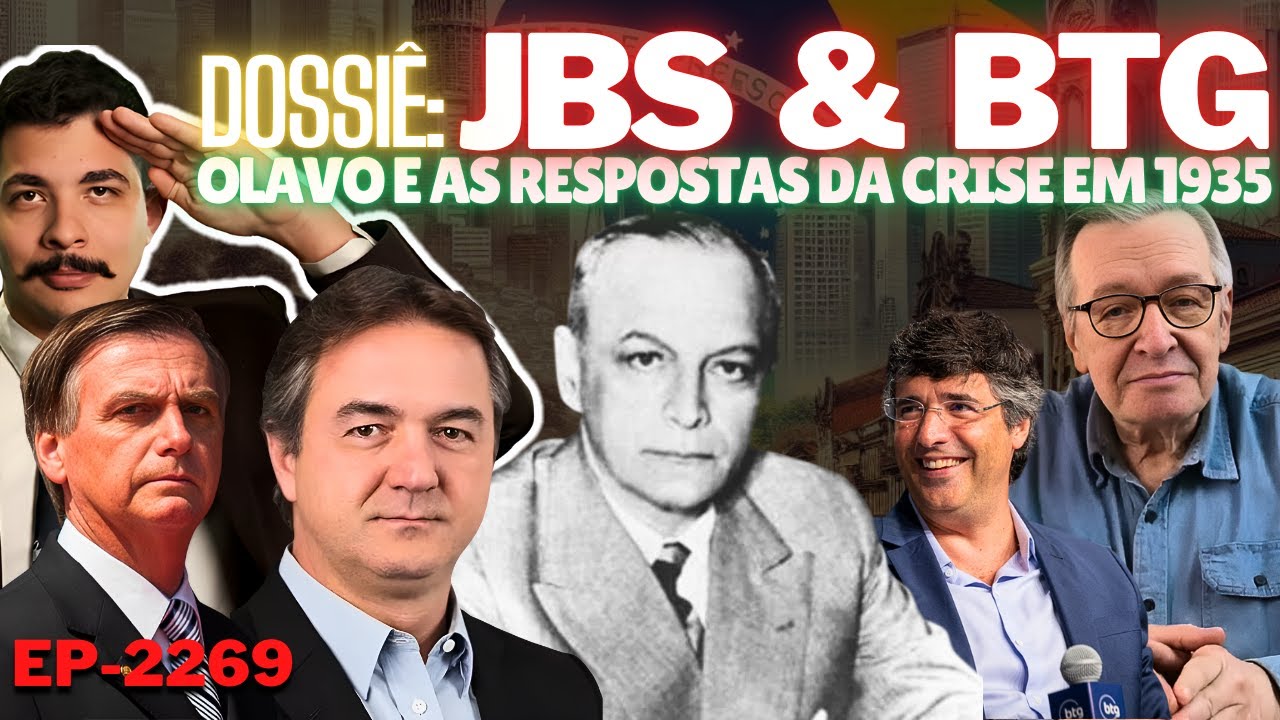 Dossiê: JBS & BTG - As Respostas da CRISE em 1935 e a DESCOBERTA de Olavo Sobre o Simonsen.