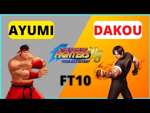 Dakou Vs Ayumi KOF98 | Show match FT10