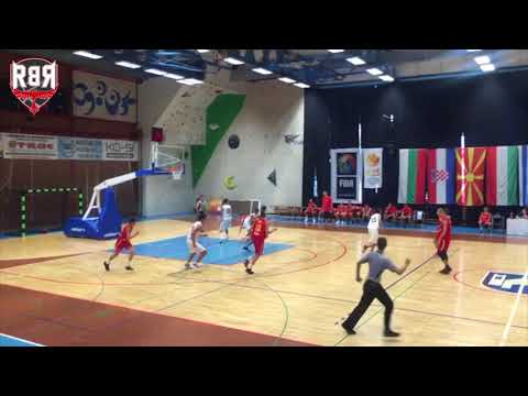 Canestri di Alessandro Scarponi agli Europei BAM 2004