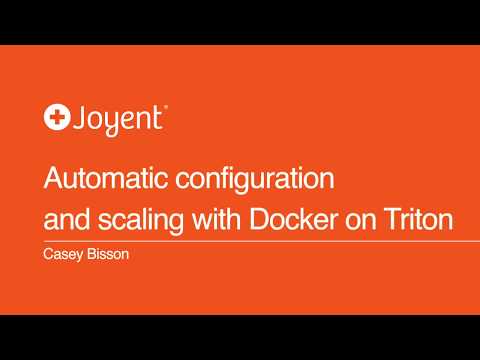 Getting started with Triton Joyent