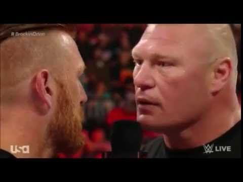 Brock Lesnar takes Heath Slater to Suplex City - WWE Raw August 15 2016