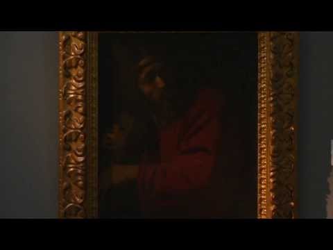 Girolamini a Lecce: Olio su tela "Cristo Portacroce", Battistello Caracciolo