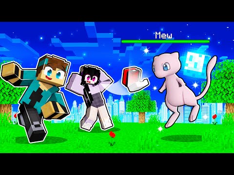 CAPTURAMOS o MEW no POKEMONS IRMÃOS do MINECRAFT!