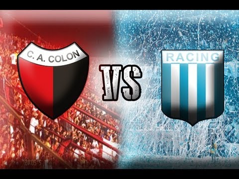 Colon 1 vs Racing 1 / Torneo Inicial 2013 / Fecha 1