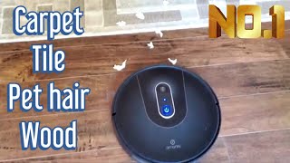 Amarey Robot Vacuum A900: App Remote Control, Self Charging, Alexa, Google Asst.