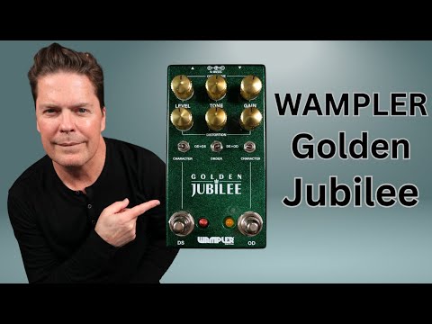 Wampler Golden Jubilee  Dual Channel Distortion/Overdrive