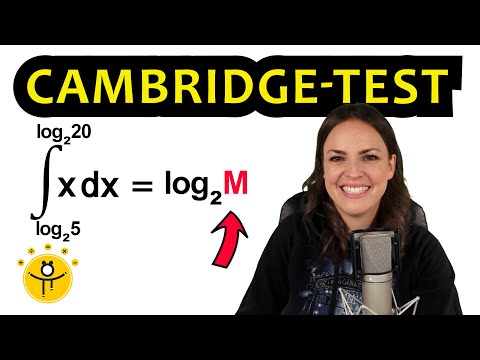 Aufnahmeprüfung Uni CAMBRIDGE UNIVERSITY – Gleichung