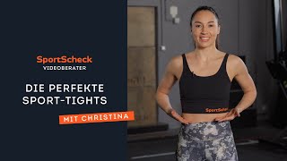 SportScheck Videoberater mit Yoga Instructor Christina | Die perfekte Sport-Tigh